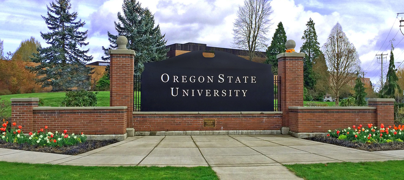 Oregon State University Campus Drone Photo